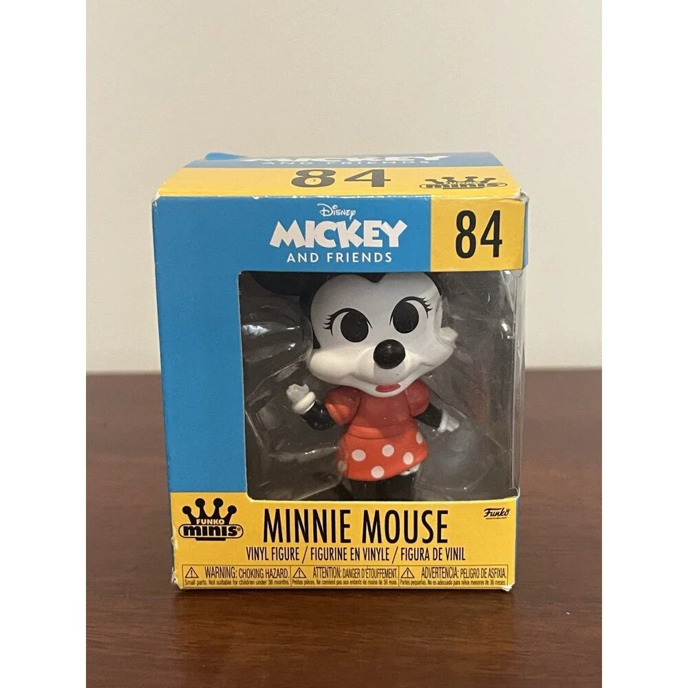 Disney Mickey And Friends Funko Minis Minnie Mouse Vinyl Figure 84